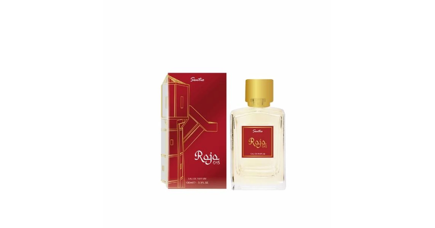 SENTIO ROJO 045 EAU DE PARFUM 100ml (Unisex) - 100ml-s férfi parfümök