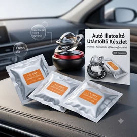 Illatkorong betét napelemes diffúzorhoz LEMON 1db
