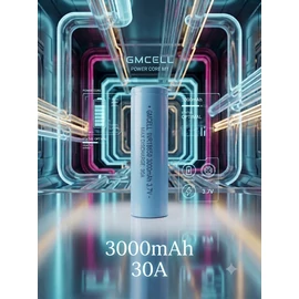 18650 lítium akkumulátor 3000mAh 3.7v18650 10C 30A  1 darab