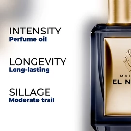 EL NABIL EAU DE PARFUM MUSC AZUR -parfümkivonat 65ml