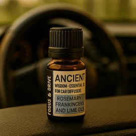 10ml Aromaterápiás Olaj Autós Diffúzorba - Focus & Drive