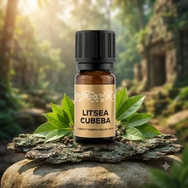 Aranycímkés Litsea Cubeba természetes illóolaj 10ml