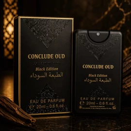 Omerta- CONCLUDE OUD- Black Edition 20ml zseb parfüm- EAU DE PARFUM