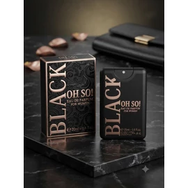 Omerta-BLACK OH SO! -EDP- zsebparfüm 20ml