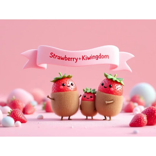 Strawberry Kiwingdom 30ml aroma- Aroma49