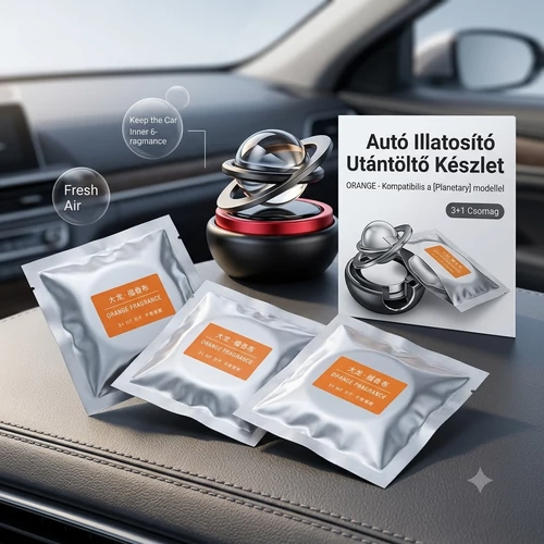 Illatkorong betét napelemes diffúzorhoz LEMON 1db