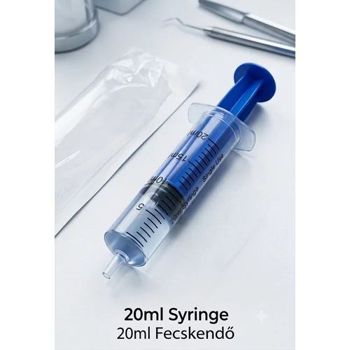 Chira 20ml-s műanyag fecskendő