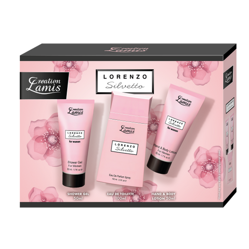 CREATION LAMIS LORENZO SILVETTO SET (női fekete)