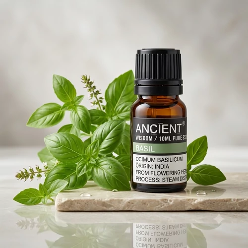 Ancient Wisdom 10 ml Bazsalikom(Ocimum Basilicum) Illóolaj