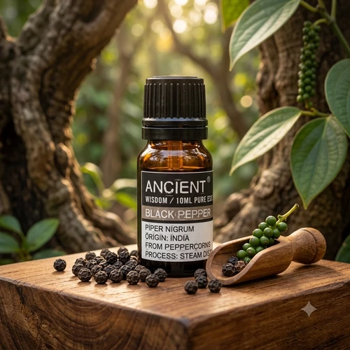 Ancient Wisdom 10 ml Feketebors (Piper Nigrum ) Illóolaj