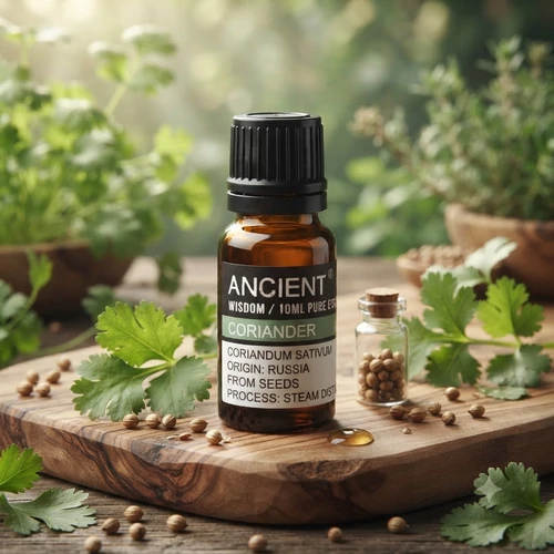 Ancient Wisdom 10 ml Koriander (Coriandrum Sativum) Illóolaj