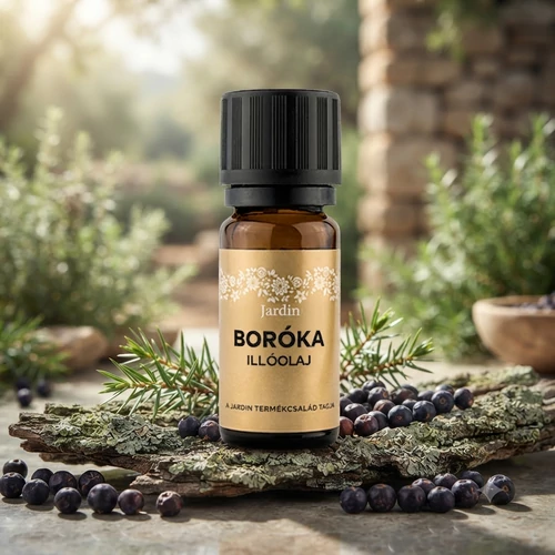 Aranycímkés Boróka természetes illóolaj 10ml