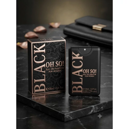 Omerta-BLACK OH SO! -EDP- zsebparfüm 20ml
