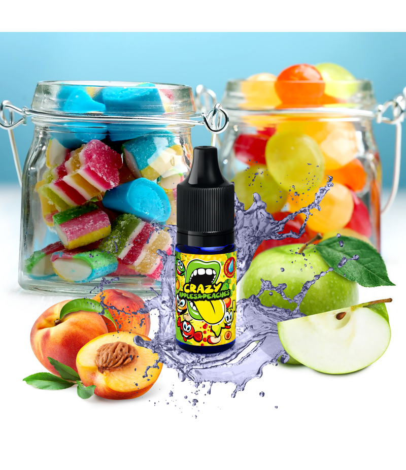 Big Mouth Crazy Apples and Peaches aroma 10ml